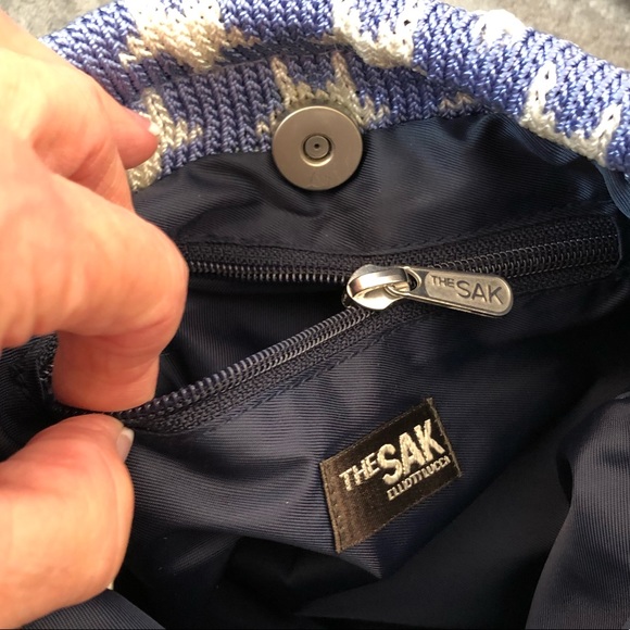 The Sac (By Elliott Lucca) Crochet Hobo Bag. - Picture 5 of 10